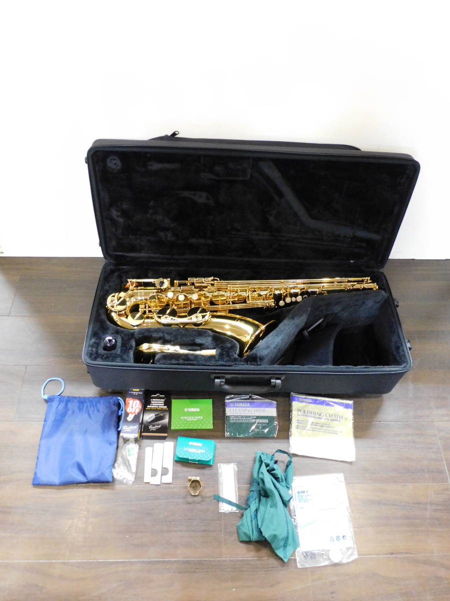 t2192 美品 YAMAHA ヤマハ YTS-380 テナーサックス 純正 ケース付き 