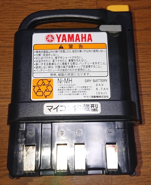 ヤマハ 電動車椅子用バッテリー JWB2 程度極上（充放電回数100