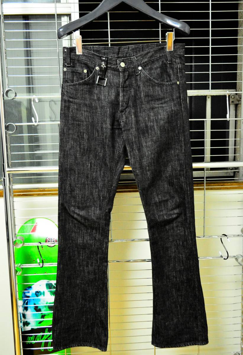 BACK ⁄ BONE(バックボーン) メンズ ブーツカットデニム⁄S⁄コットン⁄BLK 