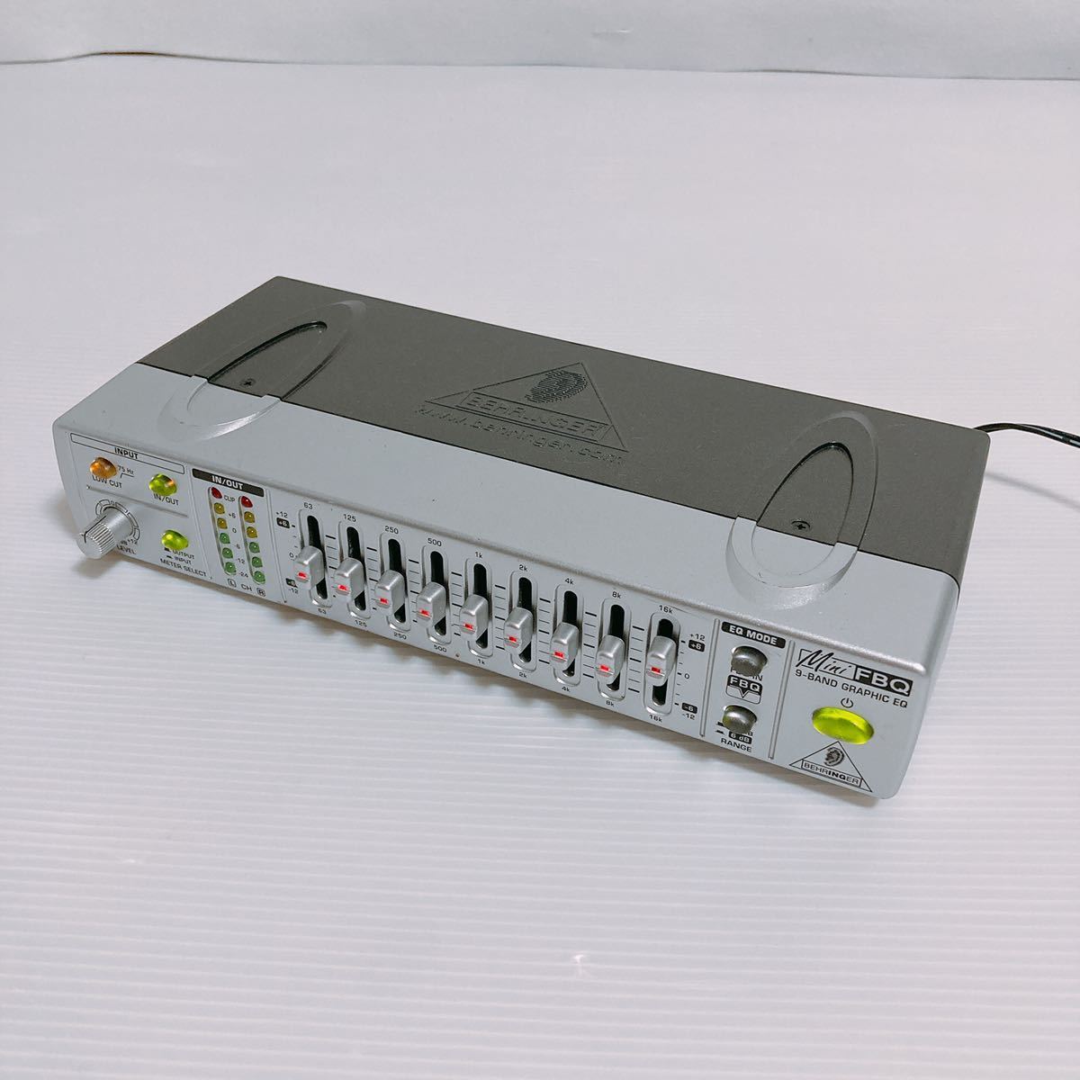 安い，本物保証 可動ジャンク品 BEHRINGER グラフィックイコライザー(イコライザー)｜売買されたオークション情報、yahooの商品情報をアーカイブ公開 - オークファン イコライザー