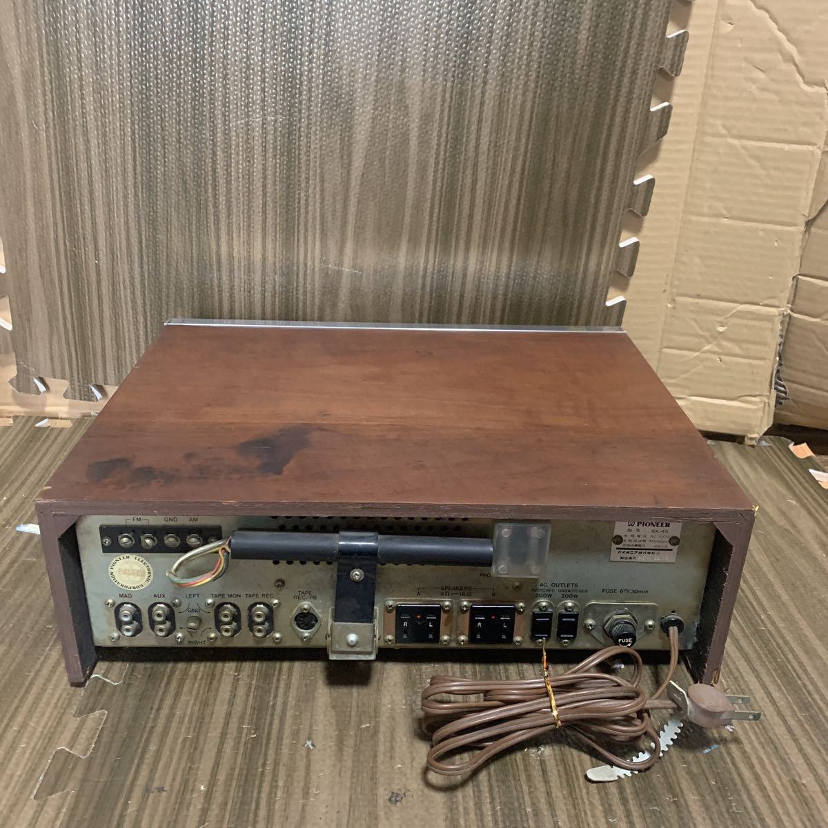 パイオニア SX-45 Pioneer re:View | 古いレシーバーを買ってみた