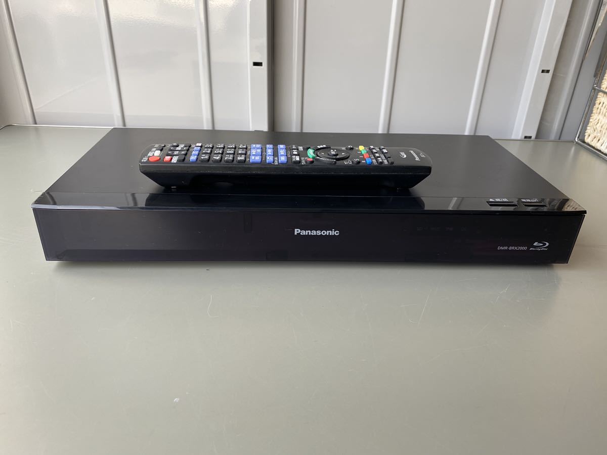 パナソニック 全自動ブルーレイレコーダー DMR-BRX2000 2TB 全録