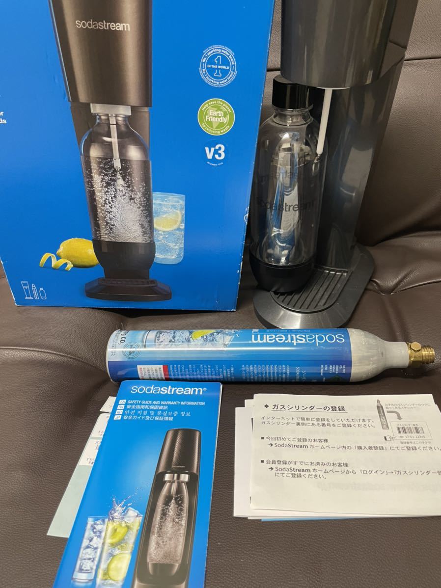 ソーダストリームジェネシス sodastream V3 炭酸水メーカー GENESIS