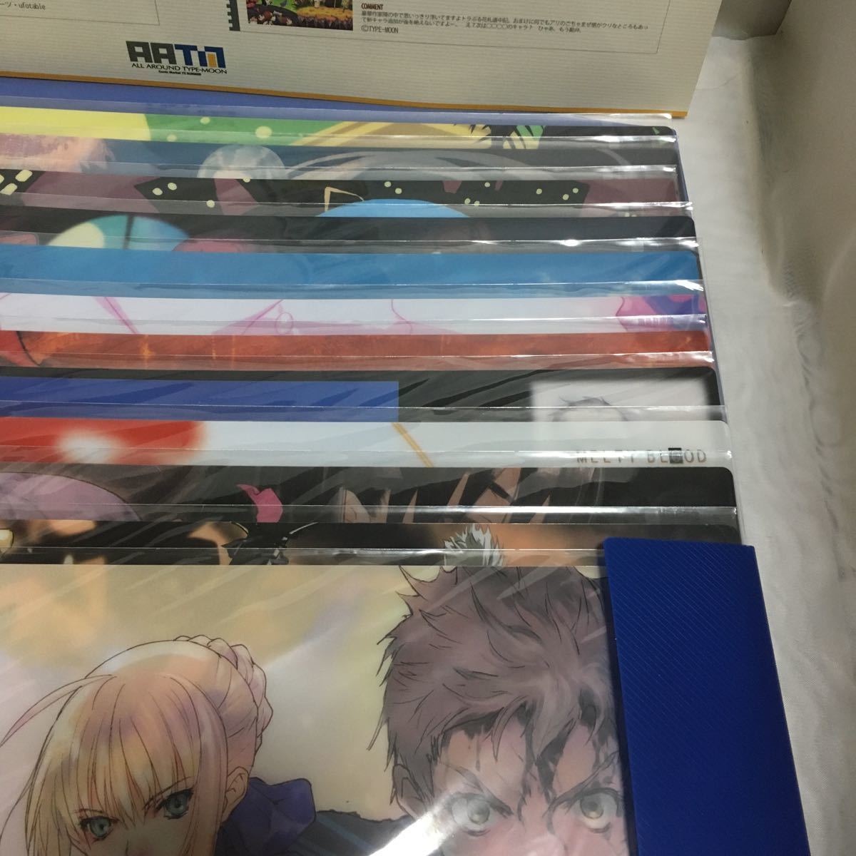 ALL AROUND TYPE-MOON A3サイズ クリアポスター12枚セット 送料710円