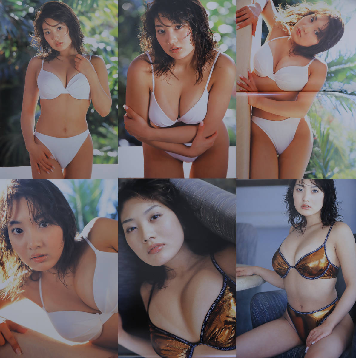 【直筆サイン入りポラロイド写真】相楽のり子　黒下着風グラビア　抽プレ 直筆サイン入りポラロイド写真】相楽のり子 黒下着風グラビア 抽プレ