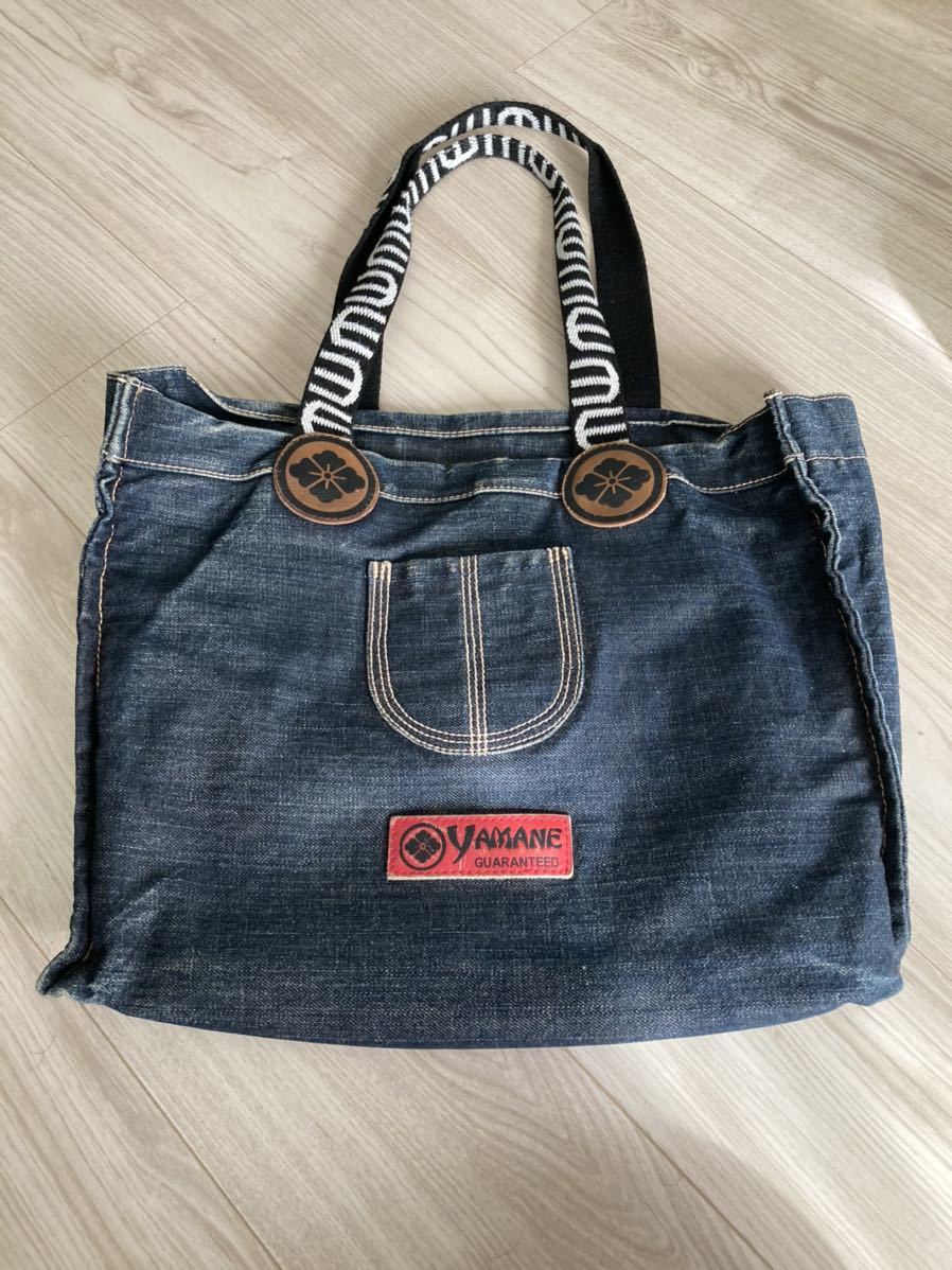 EVISU かもめ 90年代初期 Evis（エヴィスEvisu）デニムトートバッグ 未