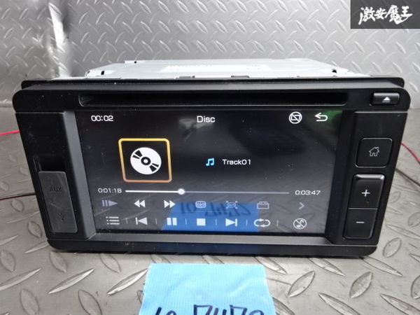 保証付 ダイハツ純正 6.2インチ オーディオ 2DIN CD DVD デッキ プレーヤー PVH-8398ZY 86180-B2860 本体のみ 即納 ダイハツ 6.2インチ ディスプレイオーディオ 通電動作確認済 ダイハツ純正6 2インチディスプレイオーディオ｜Yahoo!フリマ（旧