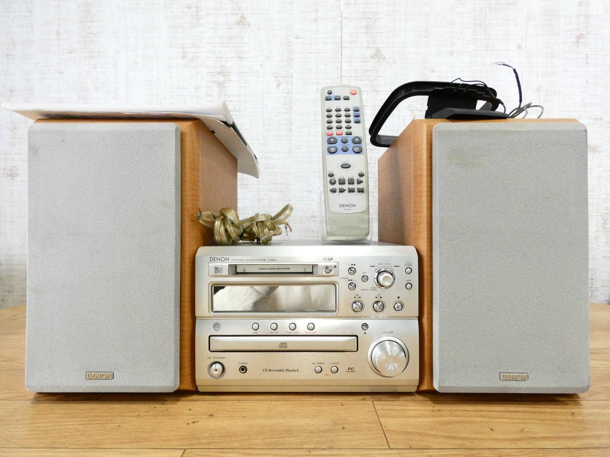 DENON D-MA3 CD/MD/TUNER/USB-DAC ミニコンポ 美品 DENON D-MA3 CD/MD