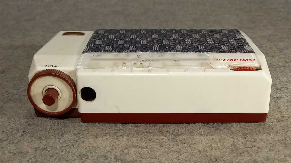 東芝 2BAND 7TM-285S トランジスタ ラジオ ケース付 TOSHIBA