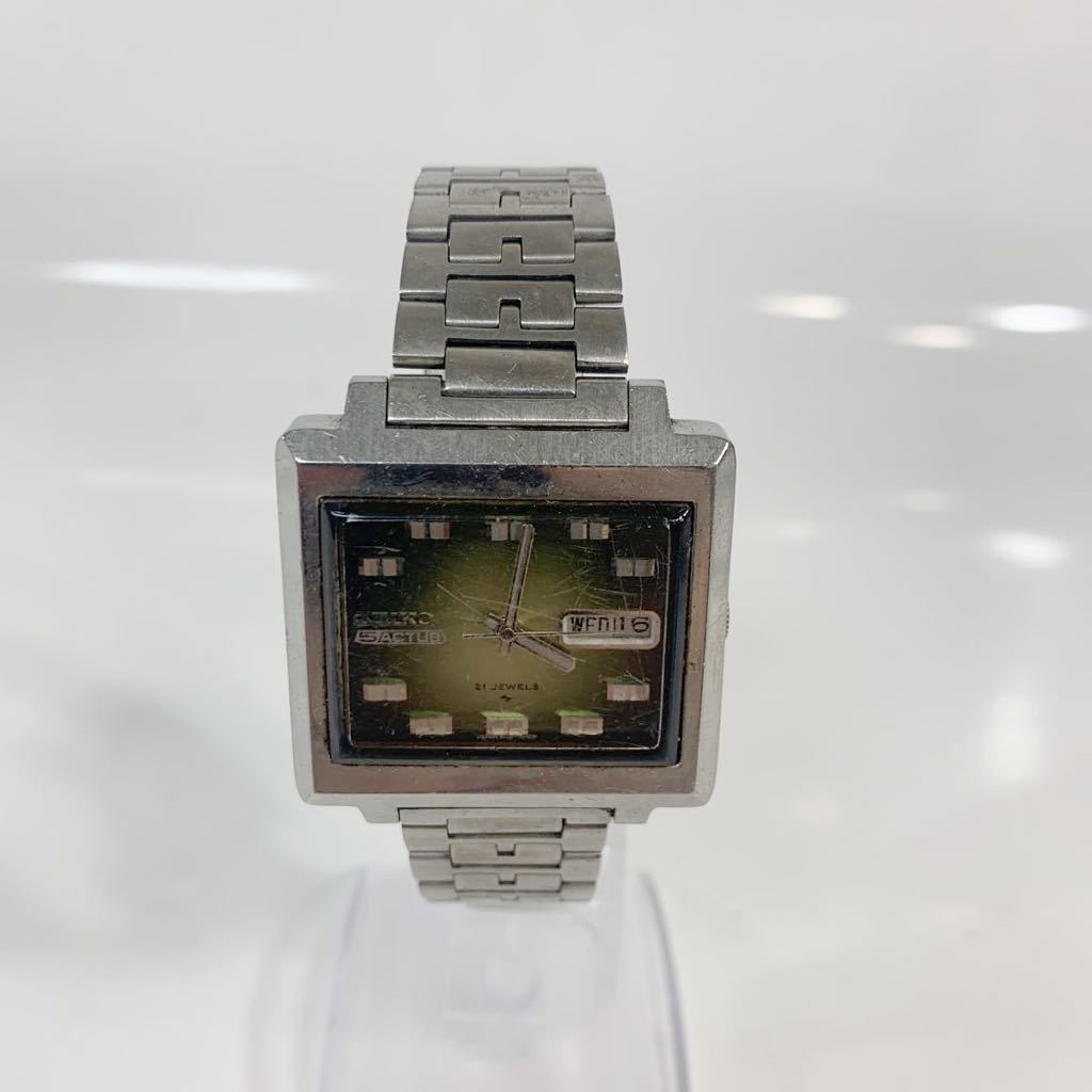 稼働品 SEIKO セイコー ACTUS アクタス 5 自動巻き メンズ 腕時計 7019 