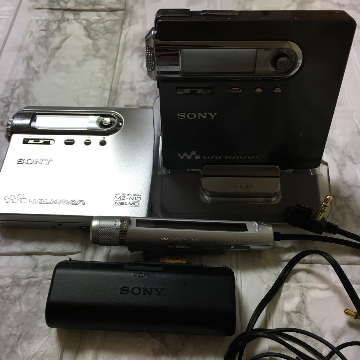SONY MZ-N10 NetMD MDウォークマン MDプレーヤー ソニー 2台 【公式通販】