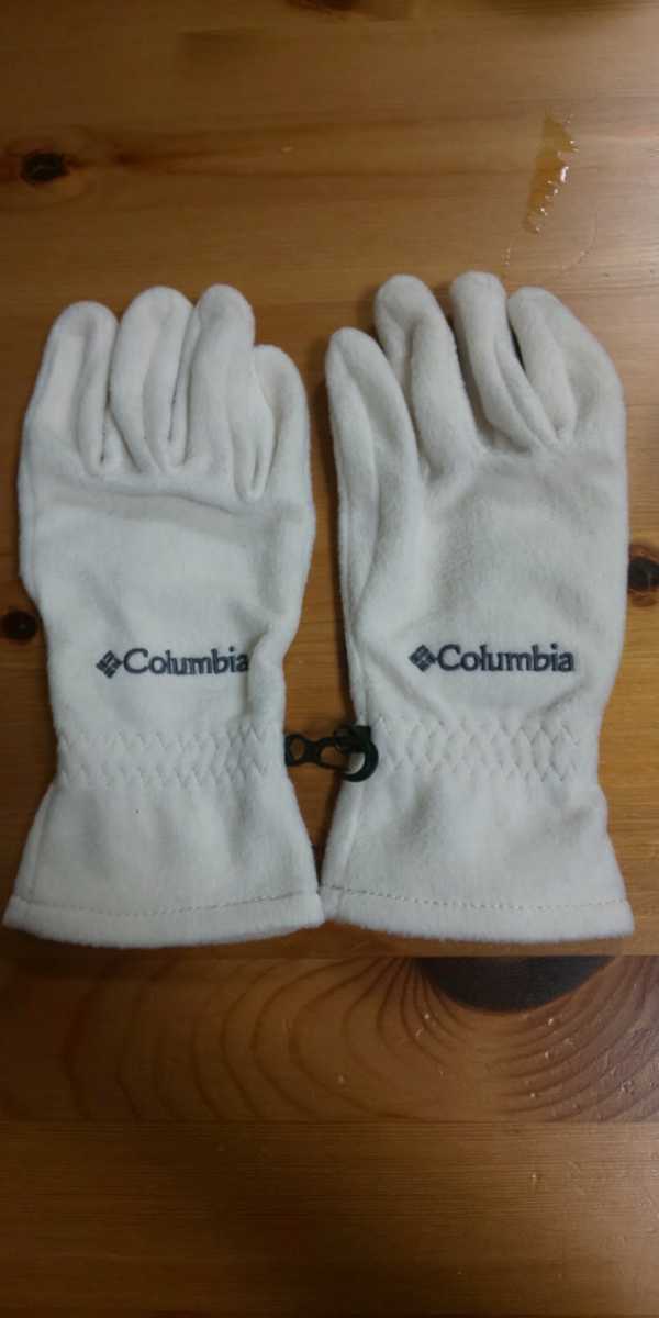 新品　未使用　コロンビア　Columbia　手袋　ホワイト　白　ウィメンズ　サーマレイターグローブ Mサイズ