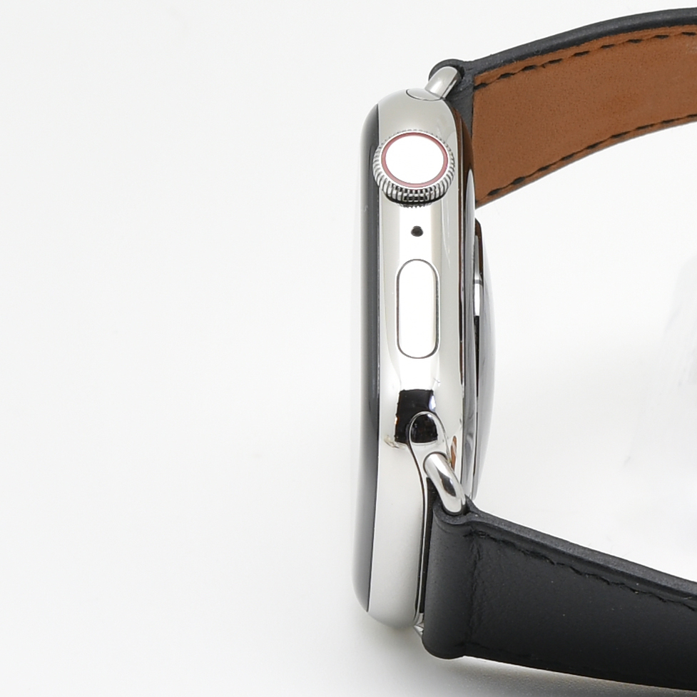 Apple Watch Herms 6 アップルウオッチ エルメス 6 ステンレススチールケース/シンプルトゥール ディプロイアント バックル　中古美品