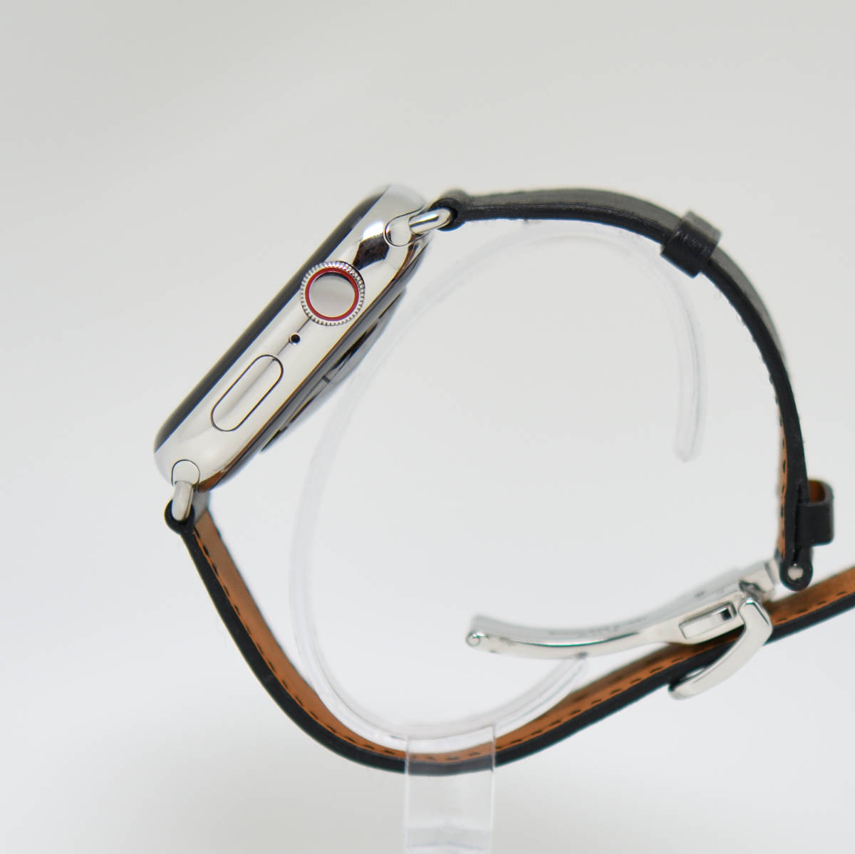 Apple Watch Herms 6 アップルウオッチ エルメス 6 ステンレススチールケース/シンプルトゥール ディプロイアント バックル　中古美品
