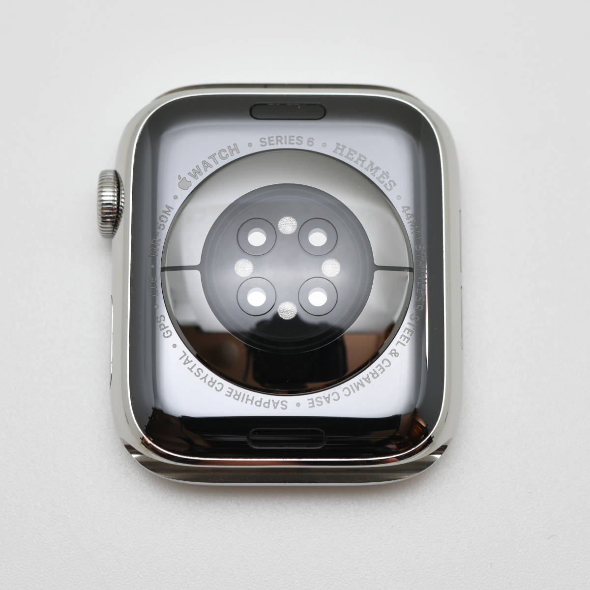 Apple Watch Herms 6 アップルウオッチ エルメス 6 ステンレススチールケース/シンプルトゥール ディプロイアント バックル　中古美品
