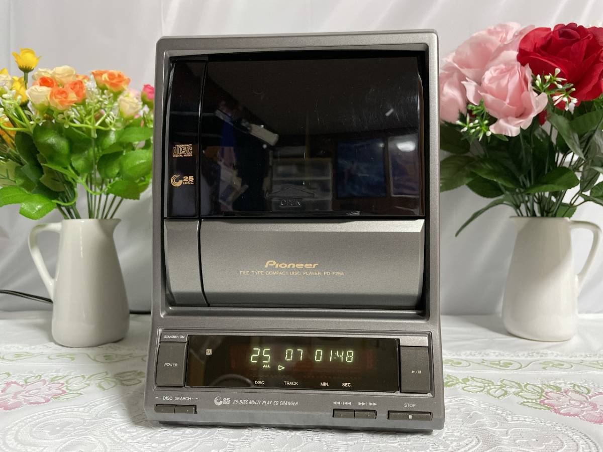 動作OK】パイオニア CDプレイヤー 25連装CDチェンジャー PD-F25A