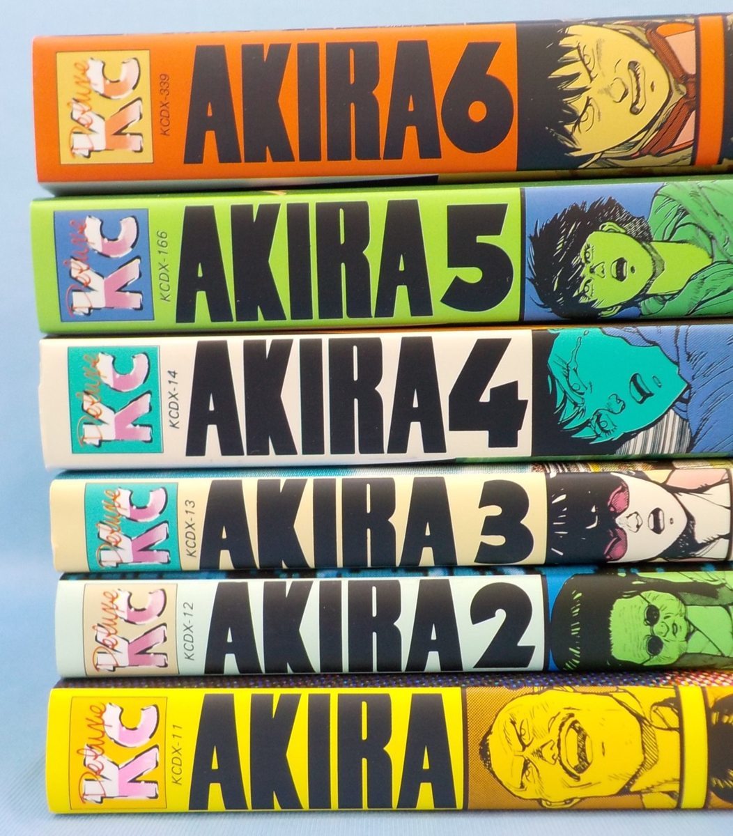 美品『AKIRA 』全巻1巻〜6巻セット デラックス版 大友克洋 AKIRA 全