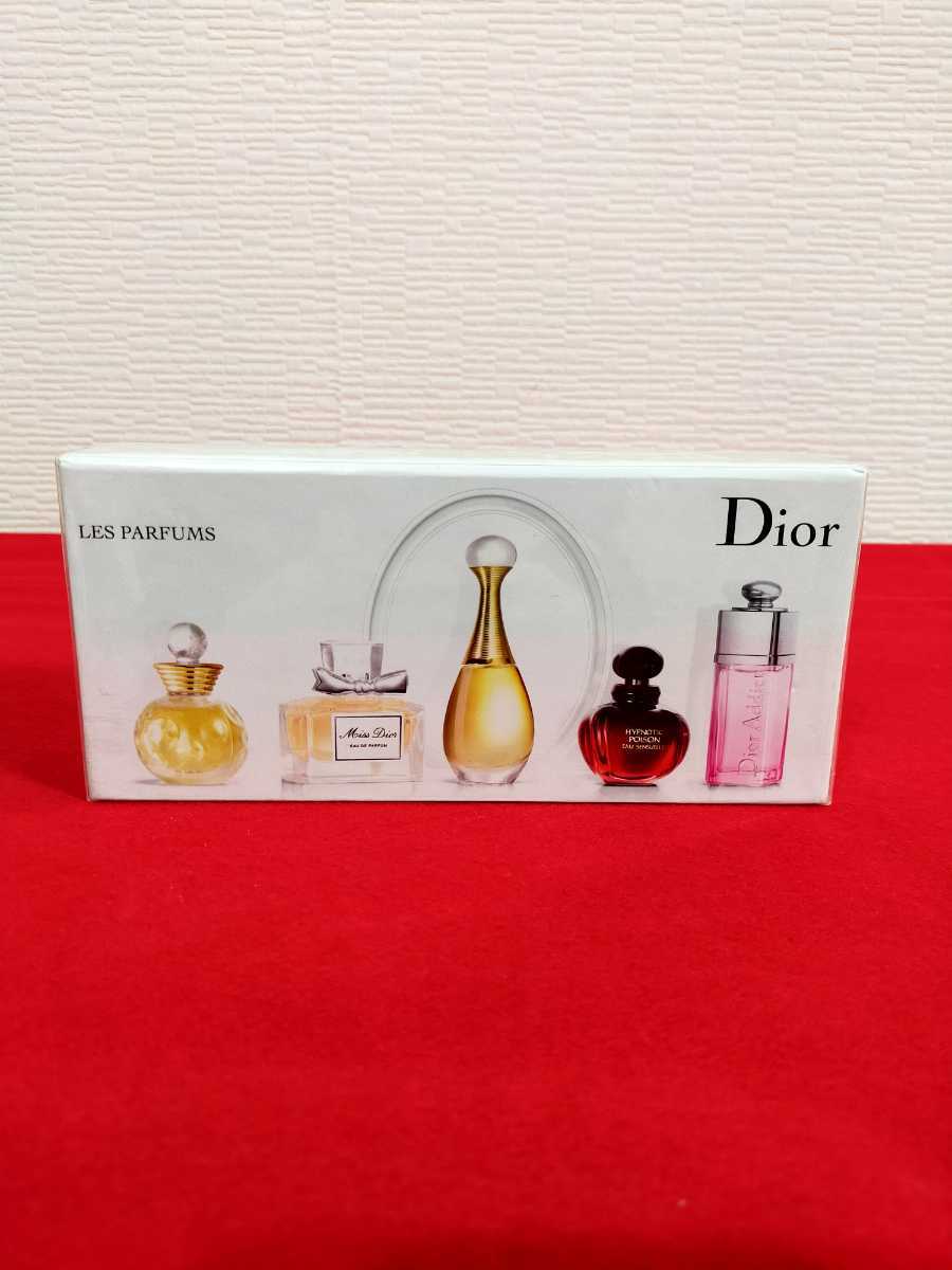 Christian Dior 香水 ミニボトル 5種セット 未開封 Christian Dior ディオール ミニ香水 ミニボトル 5本セット