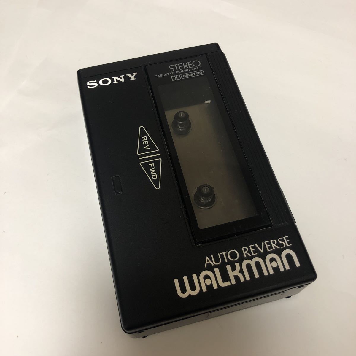 ジャンク】SONY WALKMAN WM-7 カセットプレーヤー・ウォークマン WM-7