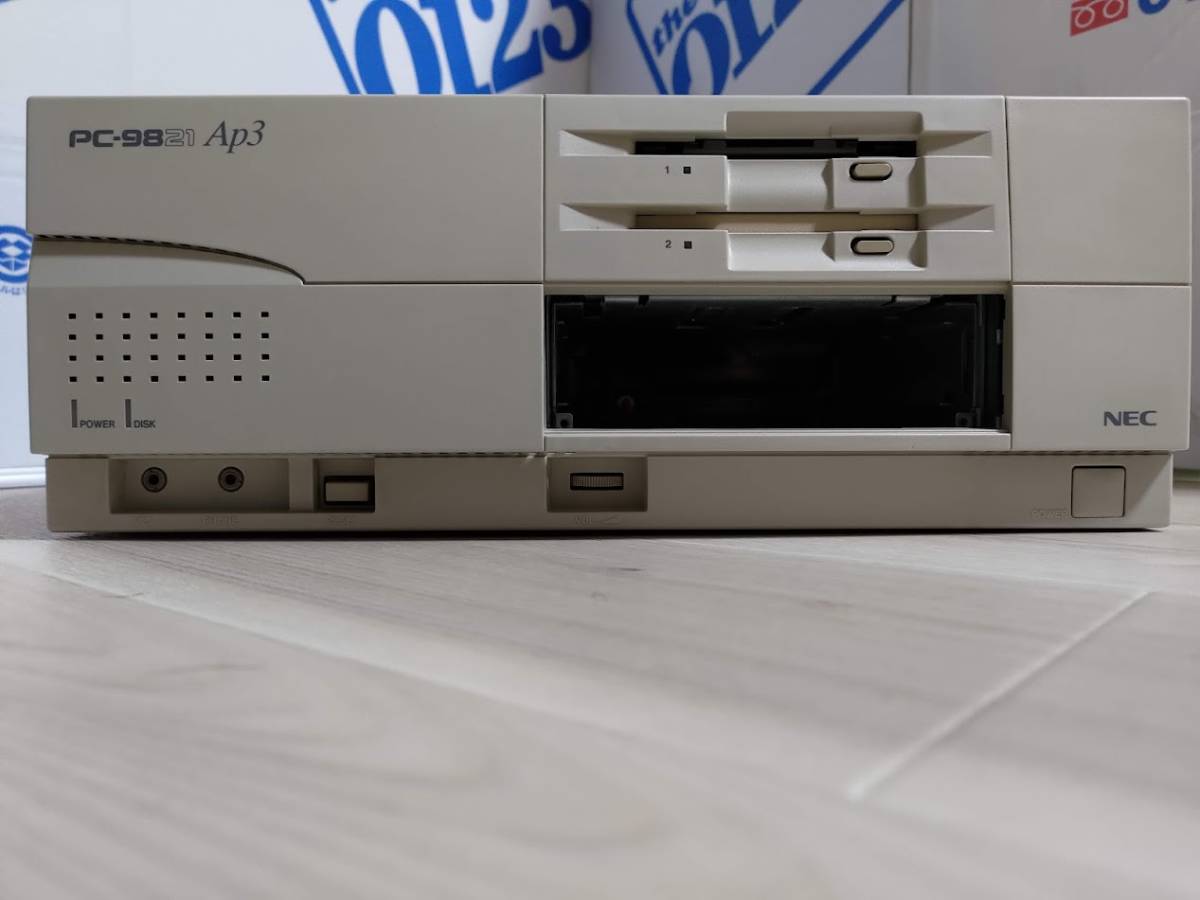 【PC98】PC-9821Ap3/U2 (486DX4-100MHz / 15.6MB / HDDなし / FDD3.5'×2) Yahoo!オークション 98-174 NEC As&frasl;U2 -「dx4」(PC-98) (パソコン)の落札相場・落札価格