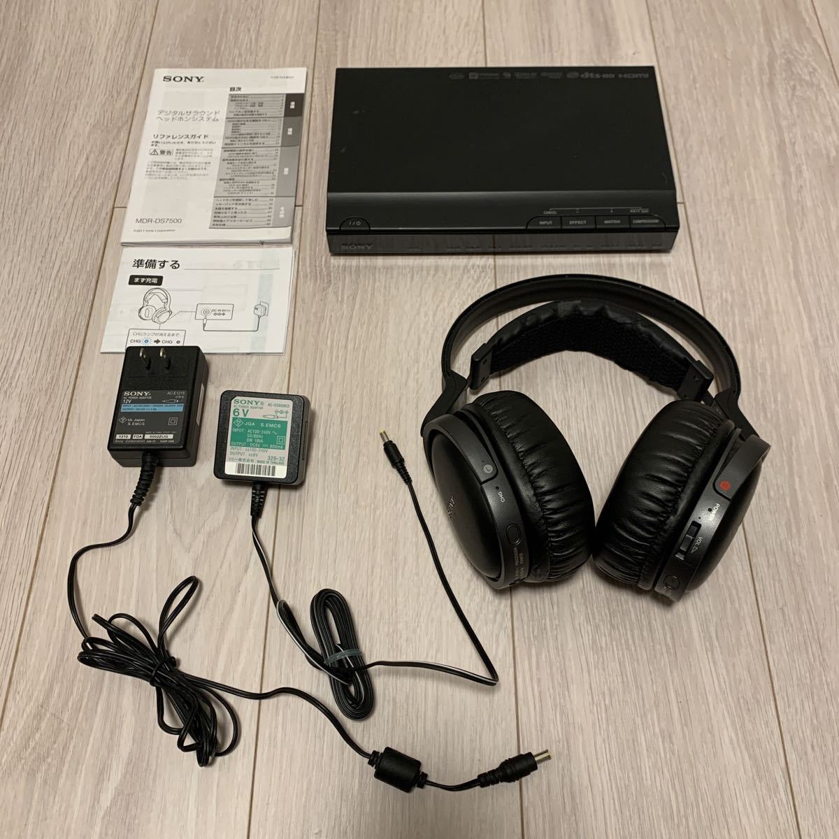 SONY 7.1ch デジタルサラウンドヘッドホンシステム MDR-DS7500