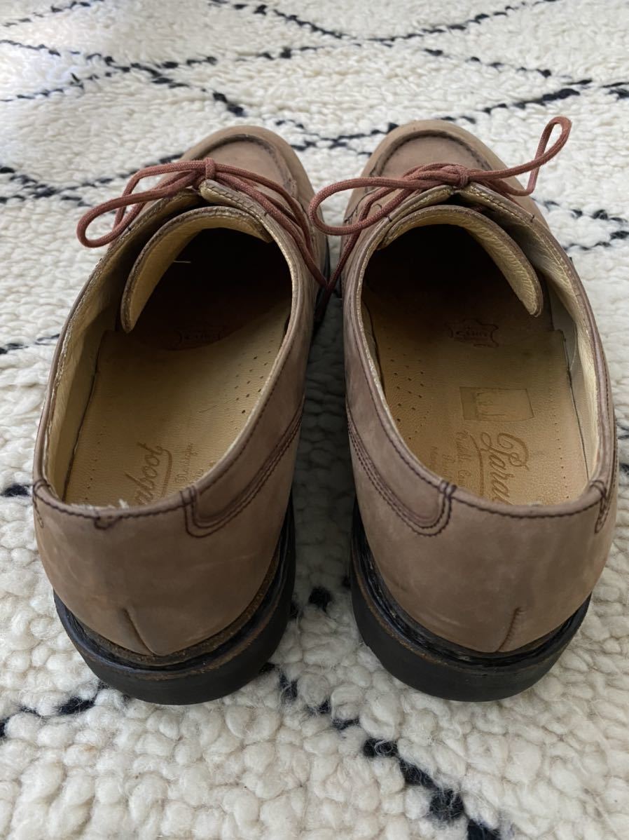 PARABOOT CHAMBORD シャンボード ヌバック ブラウン 7 1/2 パラブーツ 