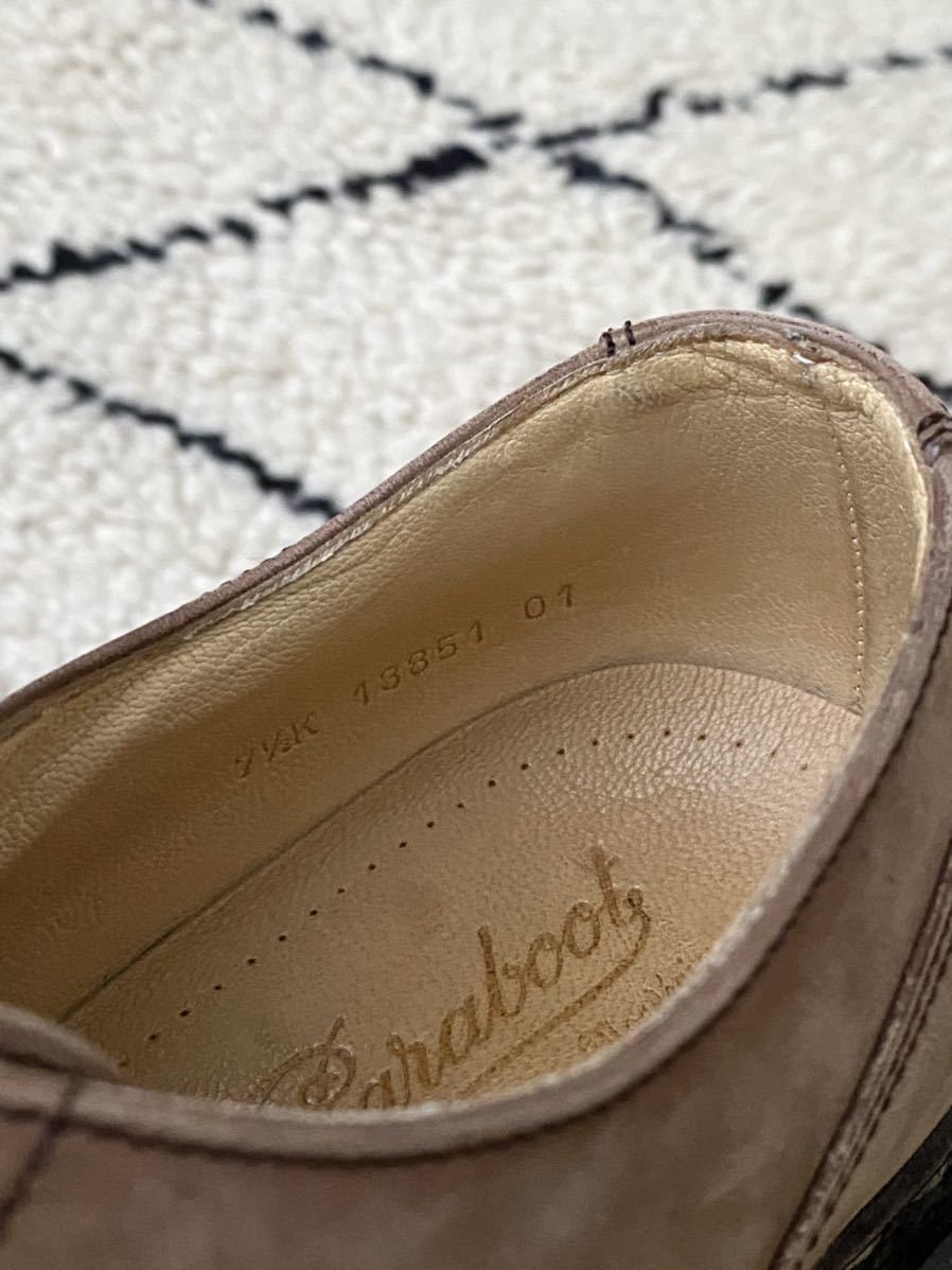 PARABOOT CHAMBORD シャンボード ヌバック ブラウン 7 1/2 パラブーツ 