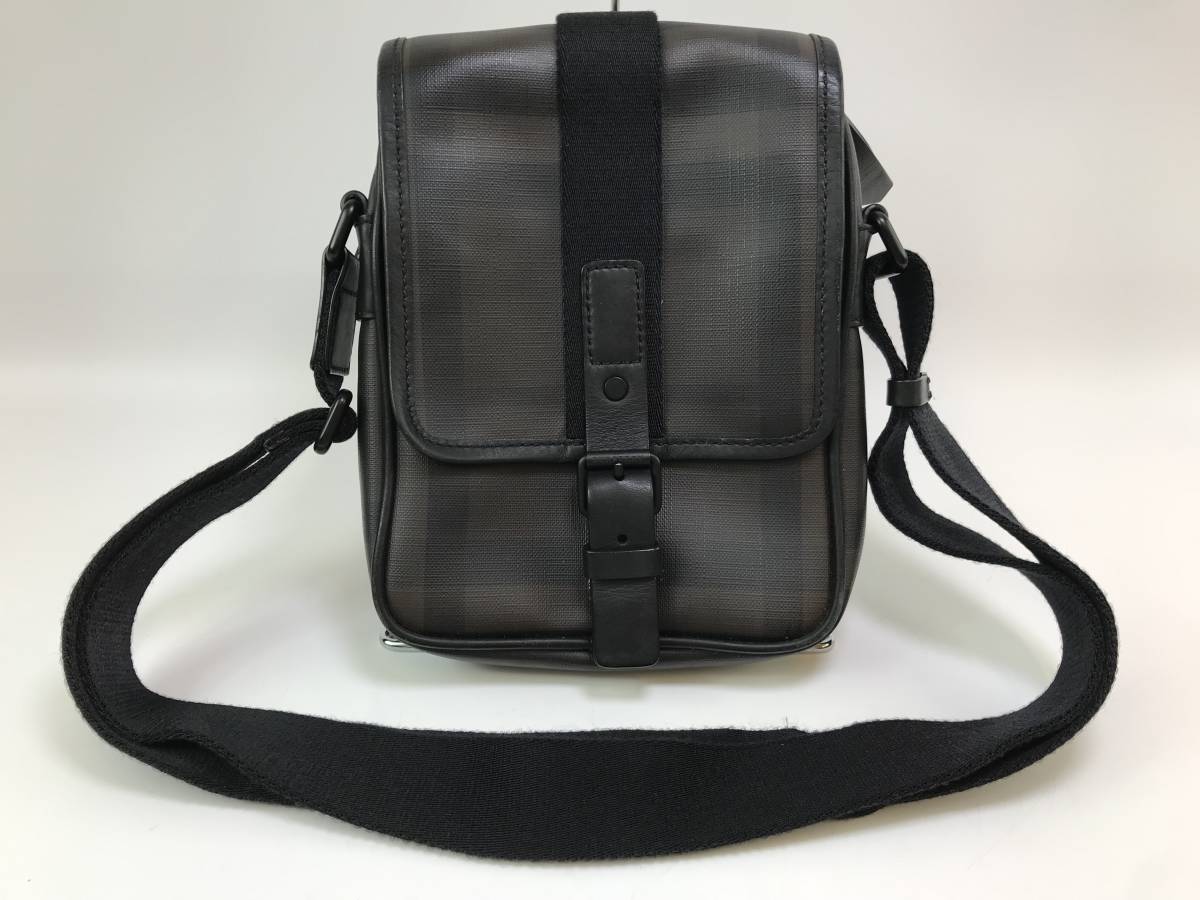 人気SALE，本物保証 BURBERRY バーバリー ショルダーバッグ チェック ブラウン系 ＃151641-53(ショルダーバッグ)｜売買されたオークション情報、yahooの商品情報をアーカイブ公開 - オークファン かばん、バッグ