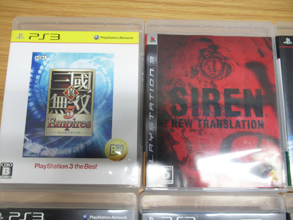 PS3 ゲーム ソフト 中古 14枚 真三国無双 龍が如く3 ファイナル 