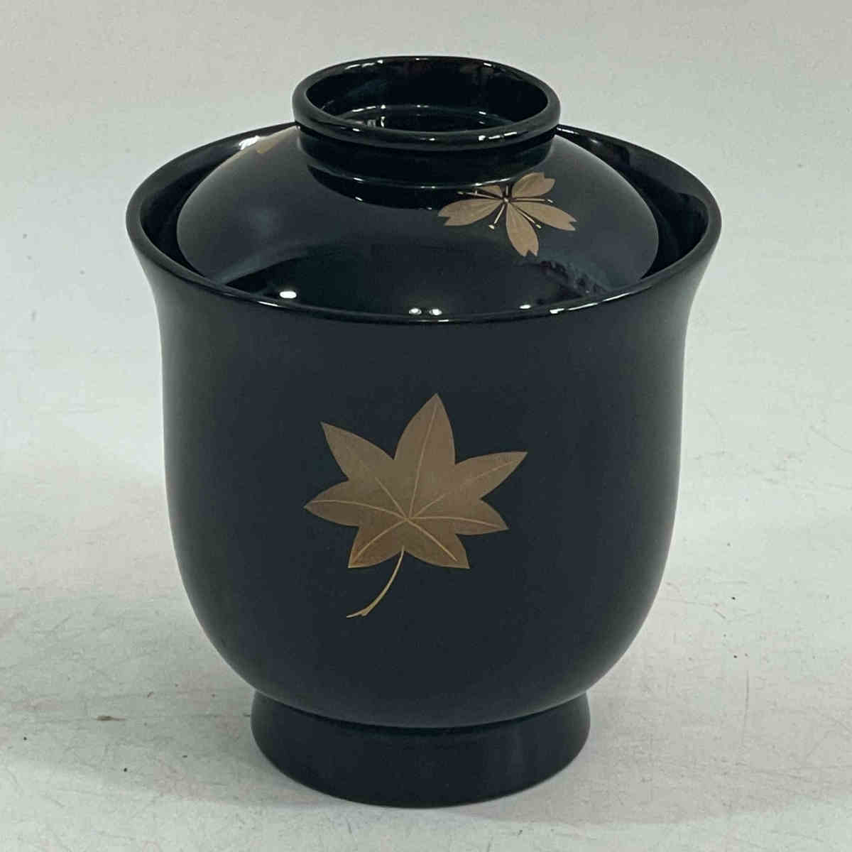 輪島塗 - 吸物椀 5客セット 蓋裏見返し図有 桜紅葉蒔絵 生活骨董