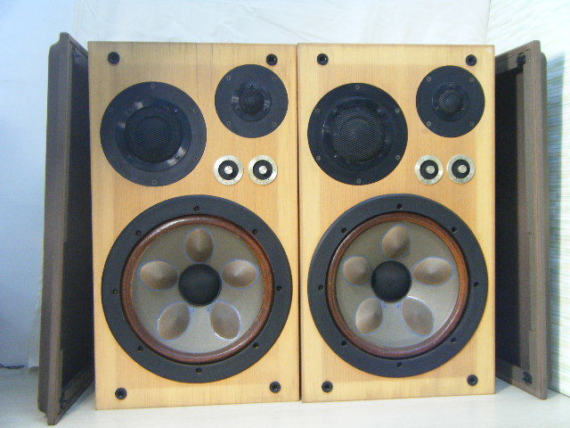 1く38◇音出し確認済◇Victor SX-7 スピーカー ペア 3way コニカル