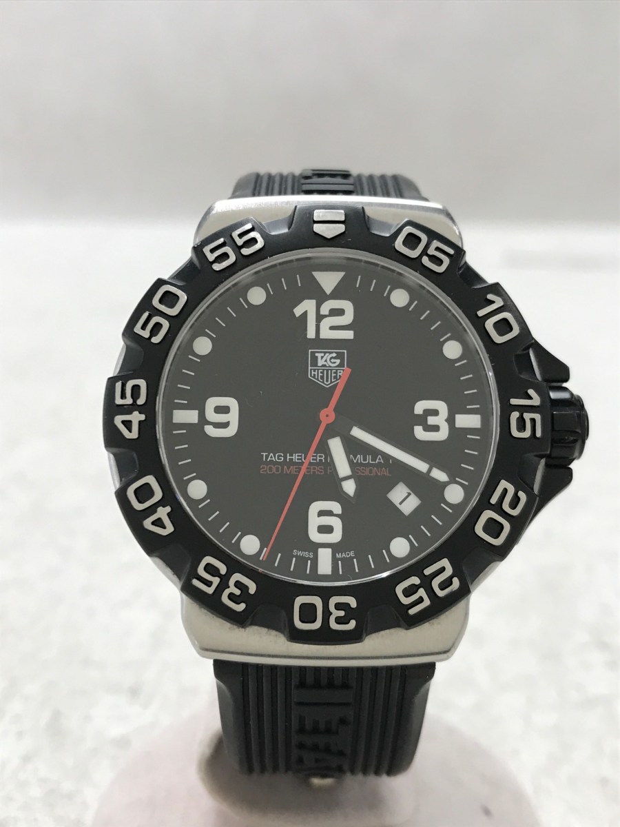 最安値，限定SALE TAGHeuer クォーツ腕時計/フォーミュラ1/アナログ/ラバー/黒/ブラック/RKW8793/タグホイヤー// FORMULA1(その他)｜売買されたオークション情報、yahooの商品情報をアーカイブ公開 - オークファン その他