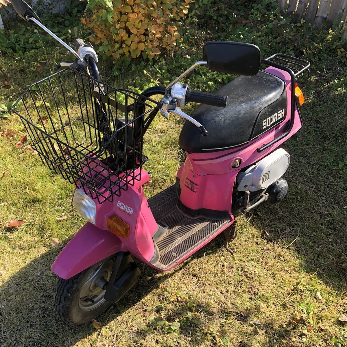 レストアベース]ホンダ スカッシュ デラックス不動12Vセル付#モンキー 