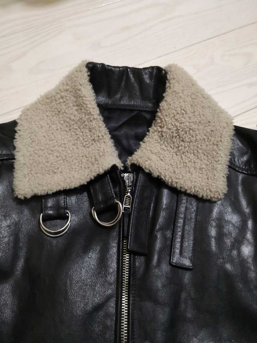 美品 KRIS VAN ASSCHE クリスヴァンアッシュ ボンバージャケット 48 