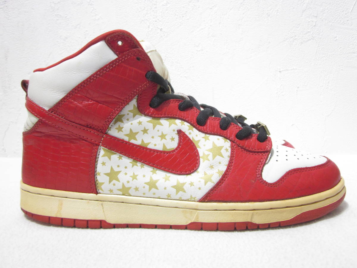 03年 Supreme NIKE DUNK HIGH PRO SB 307385-161 US10.5 28.5cm 