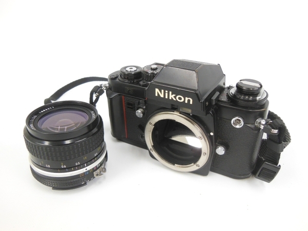 Nikon F3 フィルム カメラ + NIKKOR 28mm F3.5 単焦点 レンズ セット 