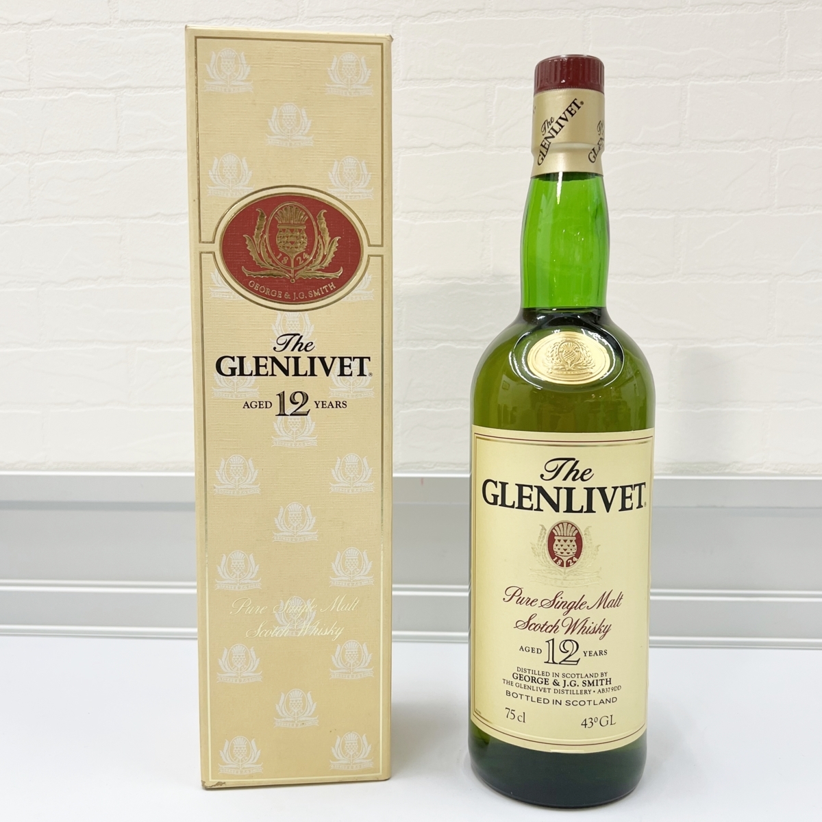 GLENLIVET グレンリベット 12年 ピュア シングルモルト 750ml 43% 未開