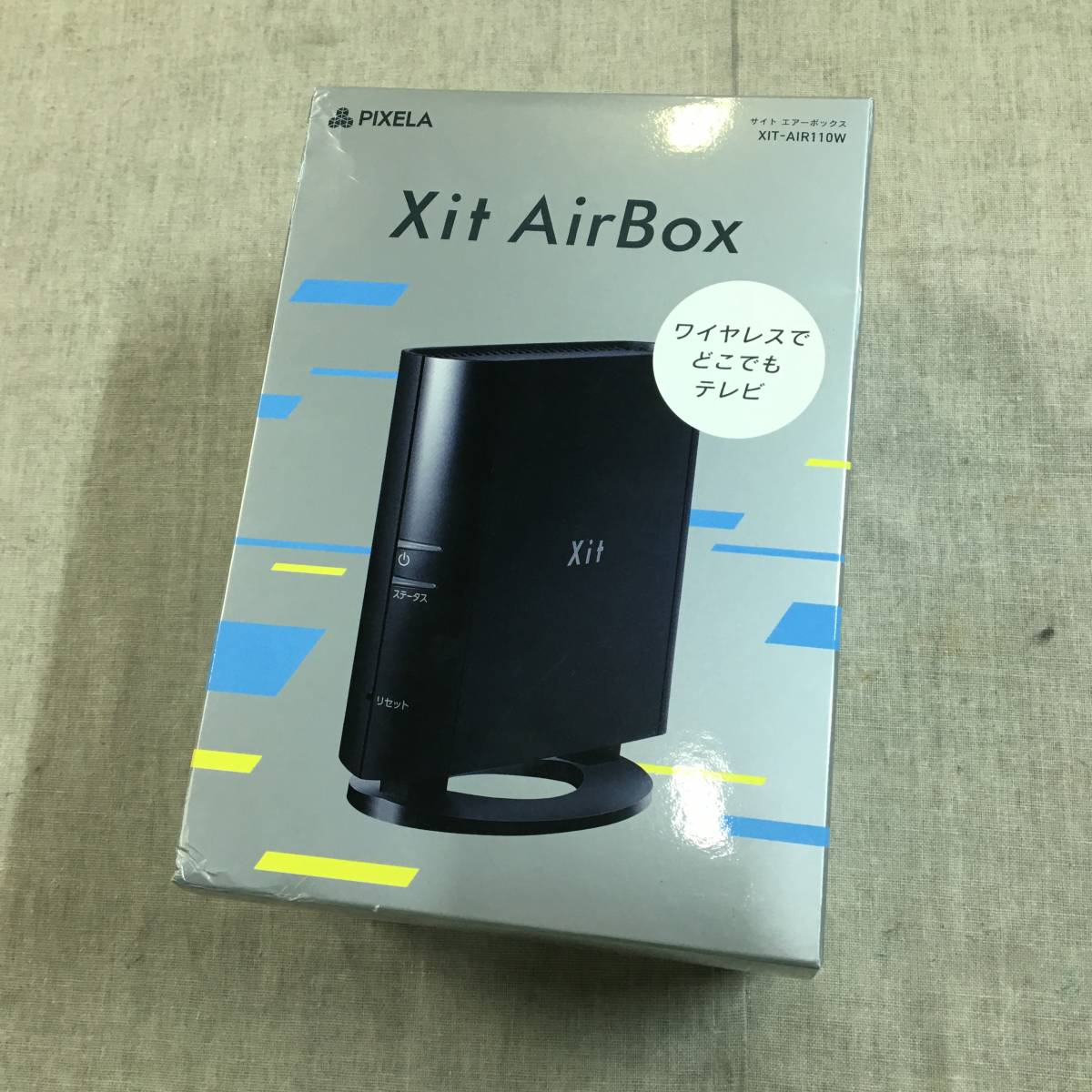 現状品 ピクセラ Xit AirBox ワイヤレステレビチューナー ( 地上 BS