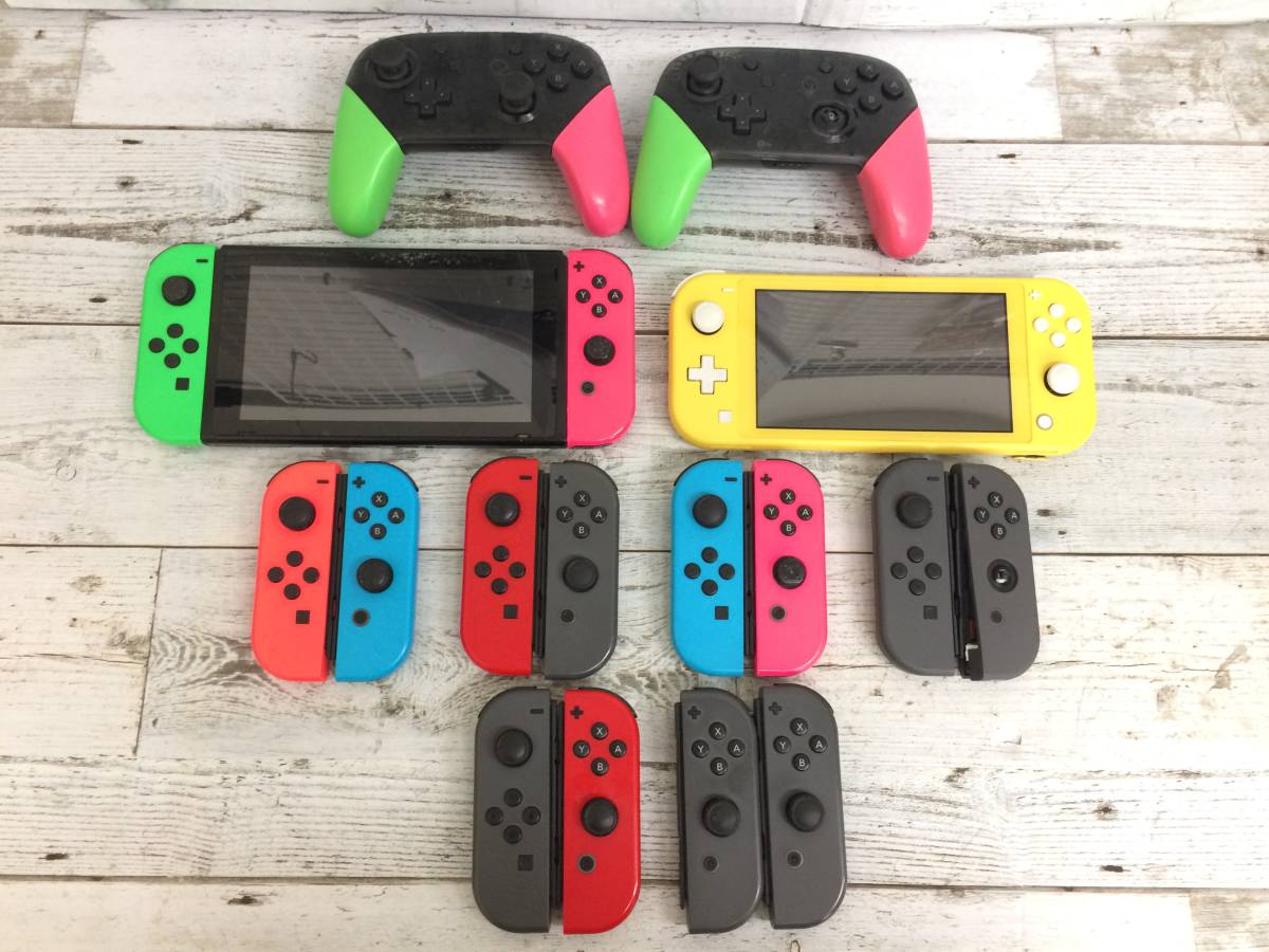 格安，品質保証 Nintendo switch＆switch ライト 本体 まとめ売り 動作未確認 ジャンク ジョイコン 任天堂 ニンテンドースイッチ z1-400/60/0(ニンテンドースイッチ本体)｜売買されたオークション情報、yahooの商品情 ニンテンドースイッチ本体