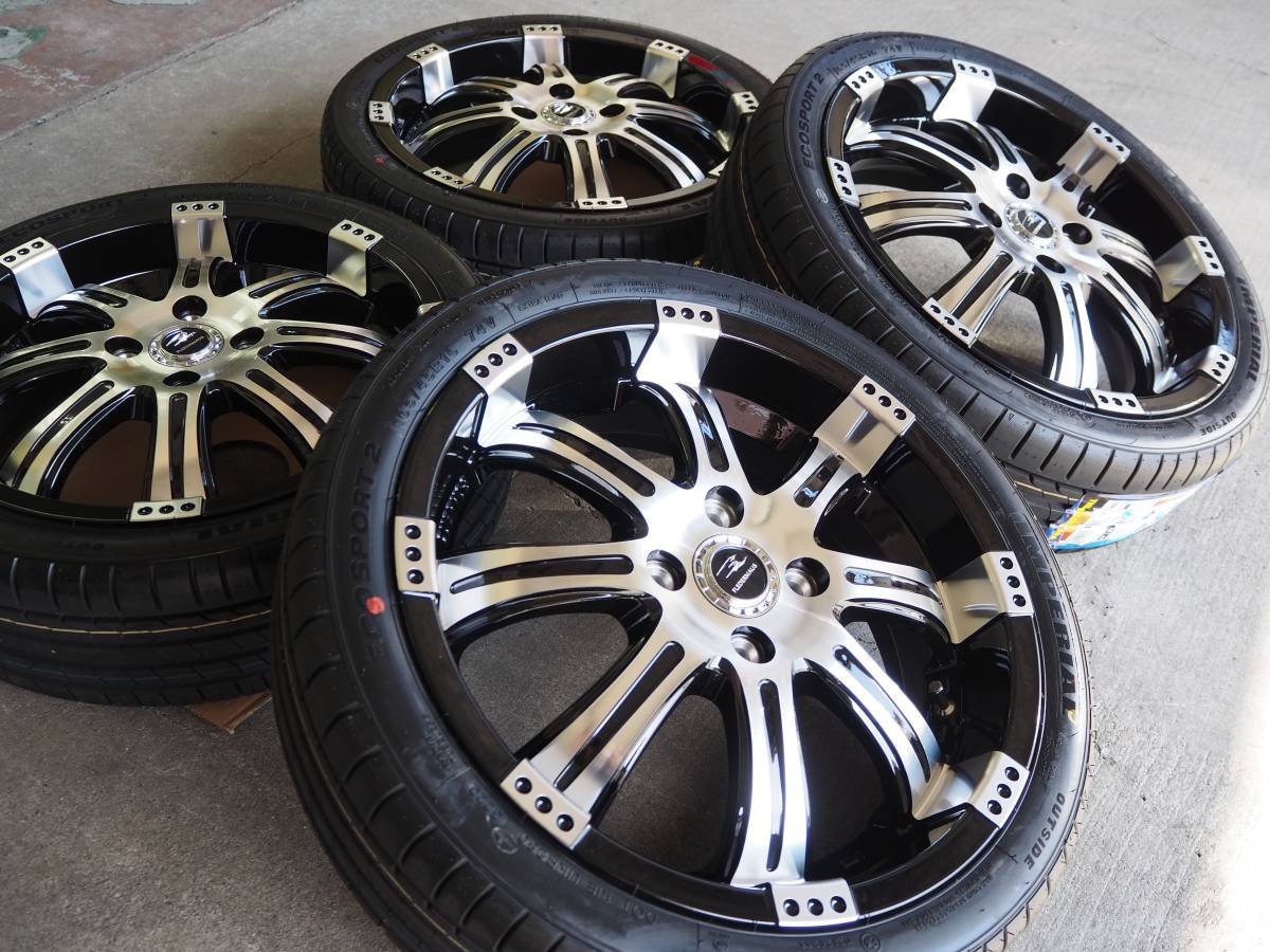深リム クエルボ8 16inch 5.5J 4-100+45 輸入タイヤ 165/50R16 ムーヴ