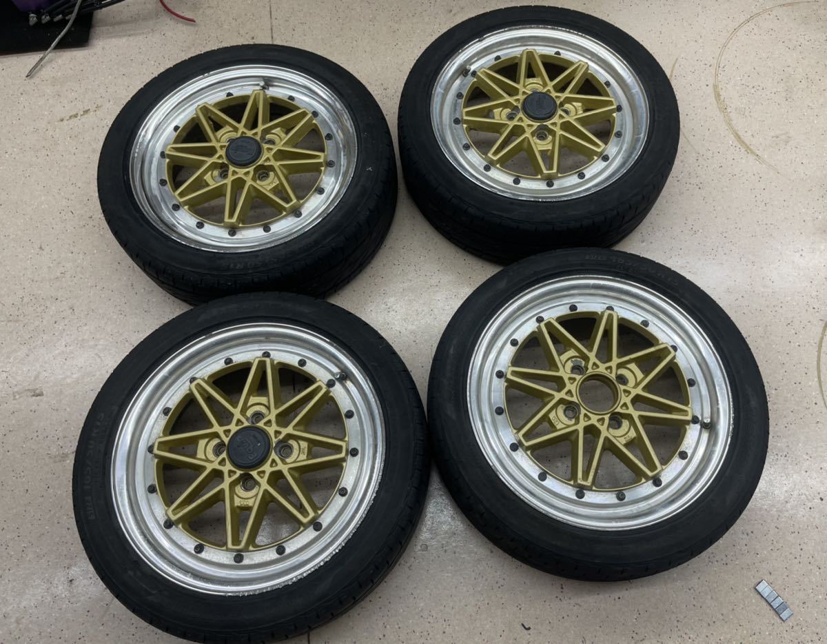 多少のガリ傷あります。6Jです！軽量！鍛造！人気のBBS！ノーマル
