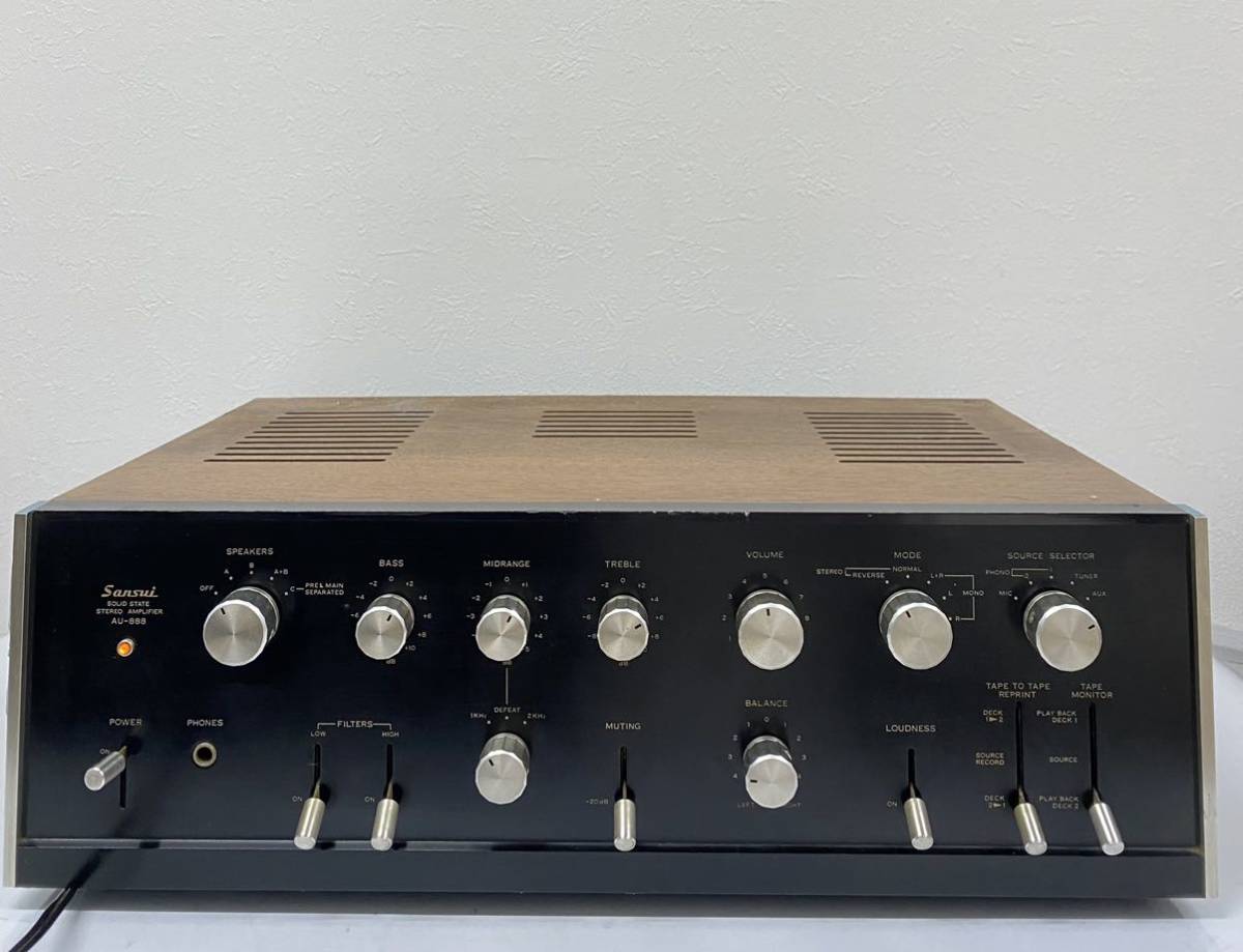 SANSUI サンスイ プリメインアンプ AU-888 山水 SANSUI AU-888