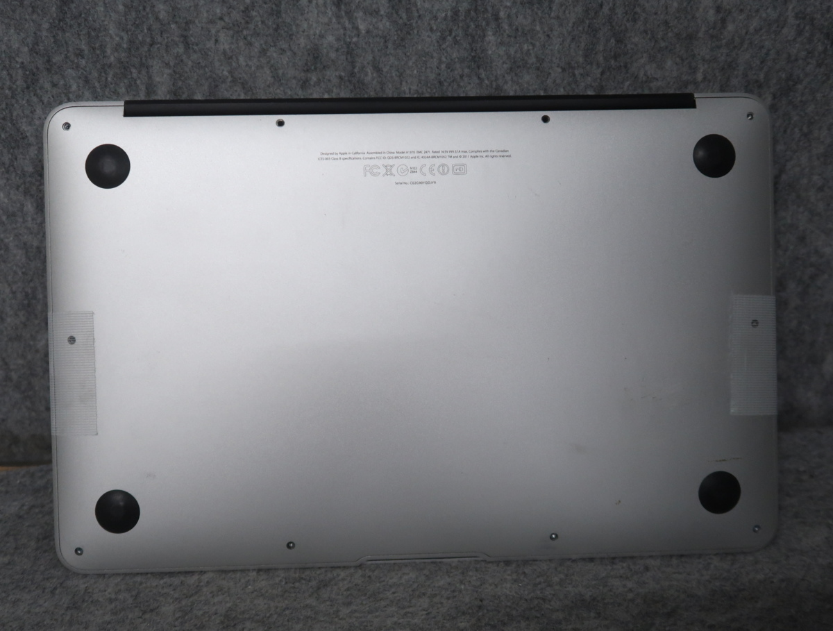Apple MacBook Air A1370 Mid 2011 Core i7-2677M 1.8GHz 4GB ノート