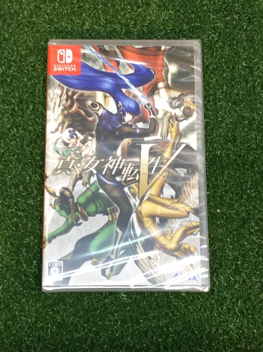 1円スタート! 未使用 未開封 Nintendo Switch ニンテンドースイッチ ソフト 真・女神転生V ATLUS アトラス CERO:C RPG G211111-4
