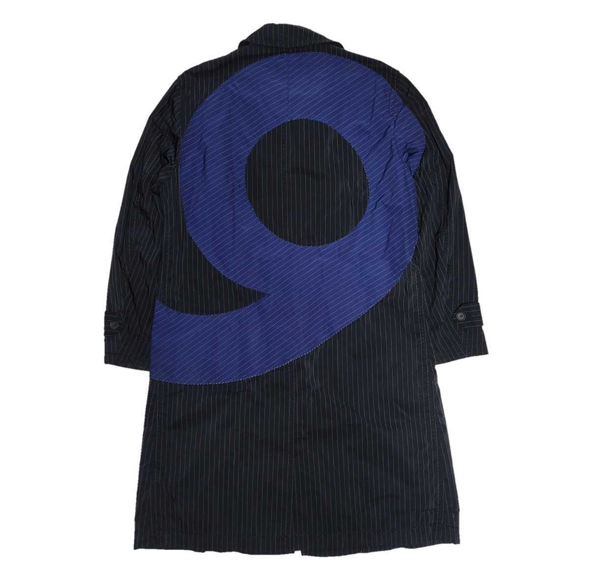 2007ss issey miyake men NO.9 EMBROIDERY POLY COAT イッセイミヤケ メン コート 90s archive vintage i.s jacket ジャケット
