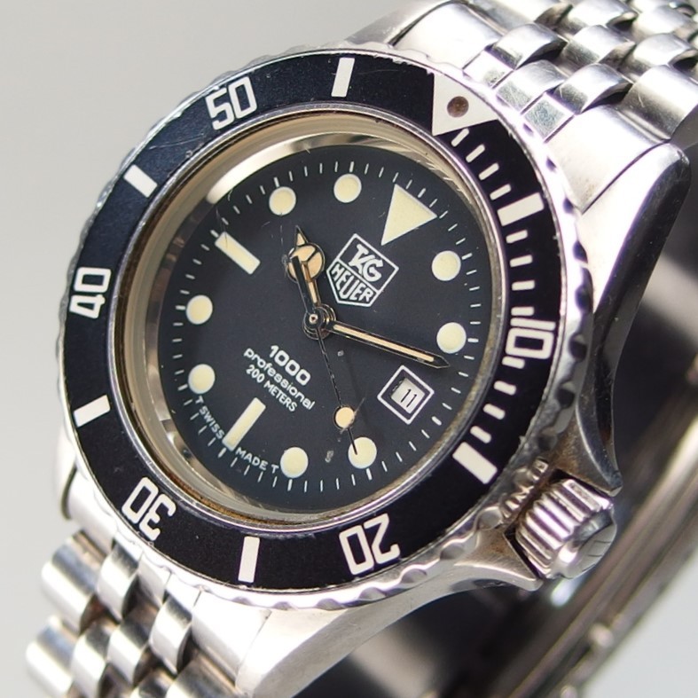 希少モデル】TAG HEUER タグ ホイヤー 1000シリーズ professional 200m