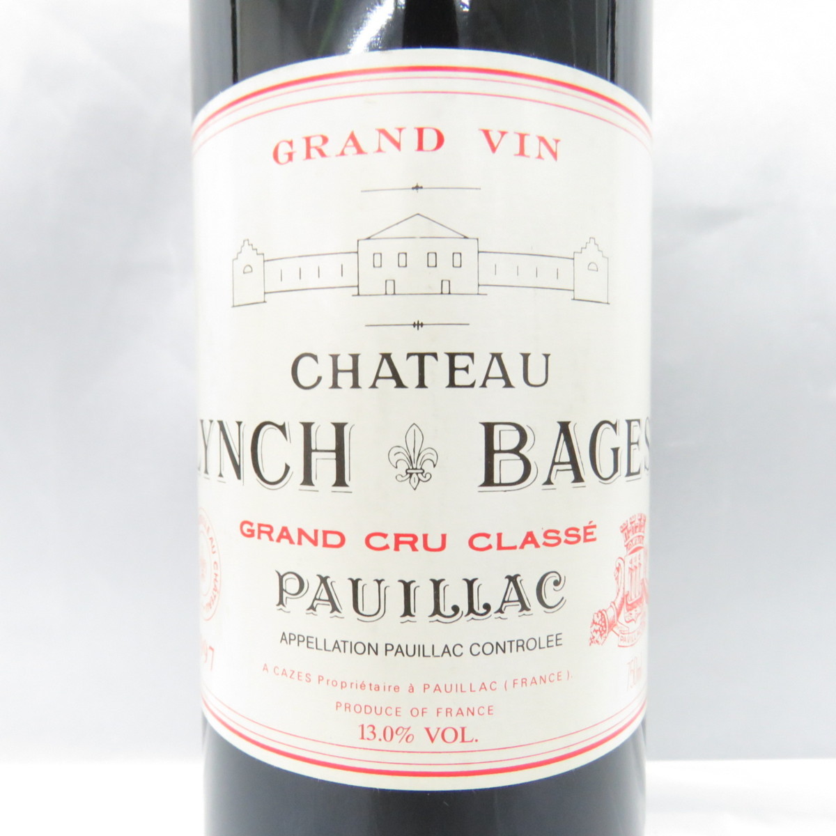 未開栓】CHATEAU LYNCH BAGES シャトー・ランシュ・バージュ 1997 赤