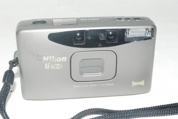 AF600 Nikon QUARTZ DATE ニコン PANORAMA 28mm F3.5 公式通販 Macro