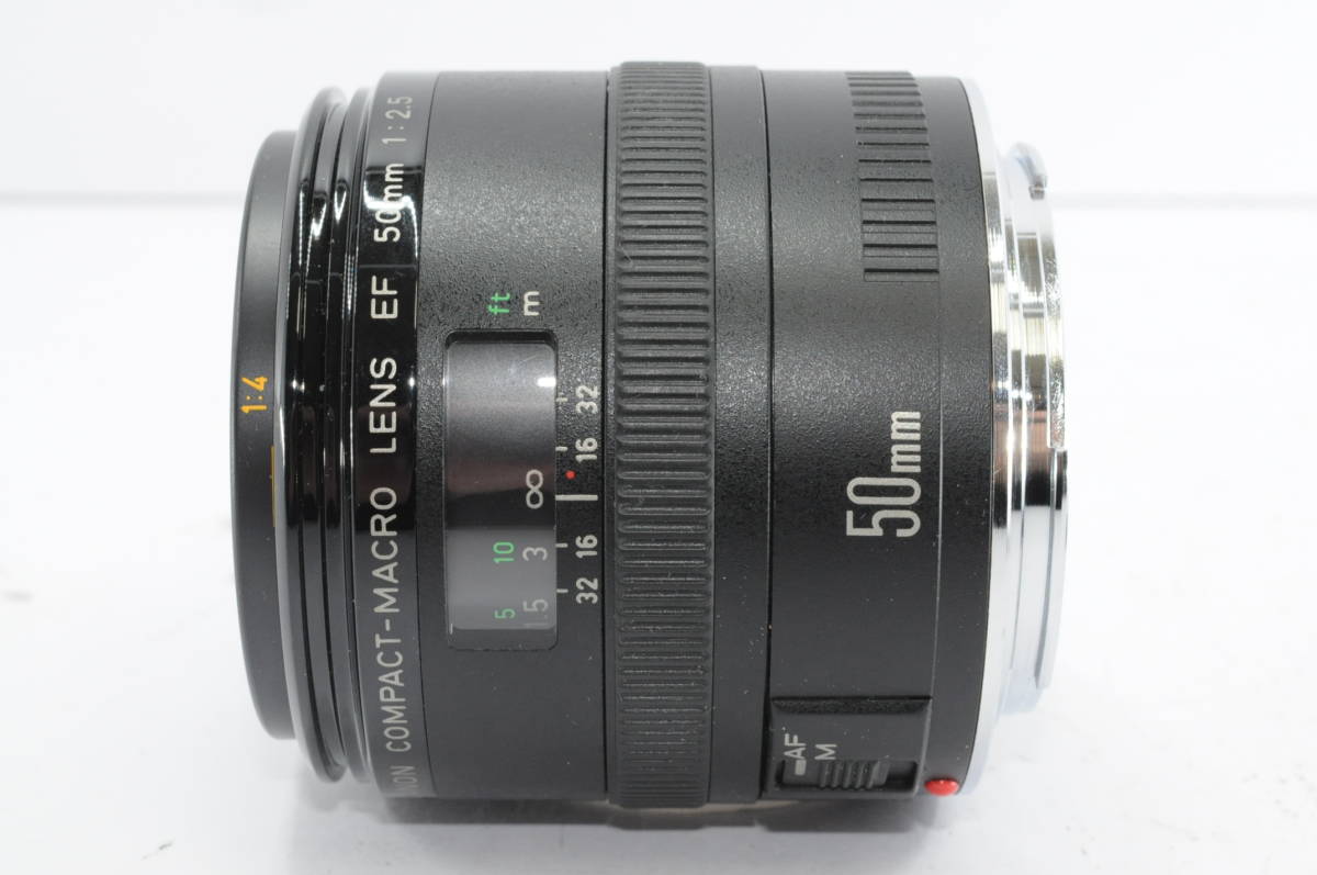 ☆極上美品☆ キャノン CANON EF 50mm F2.5 COMPACTO MACRO ＃5499 F2.5