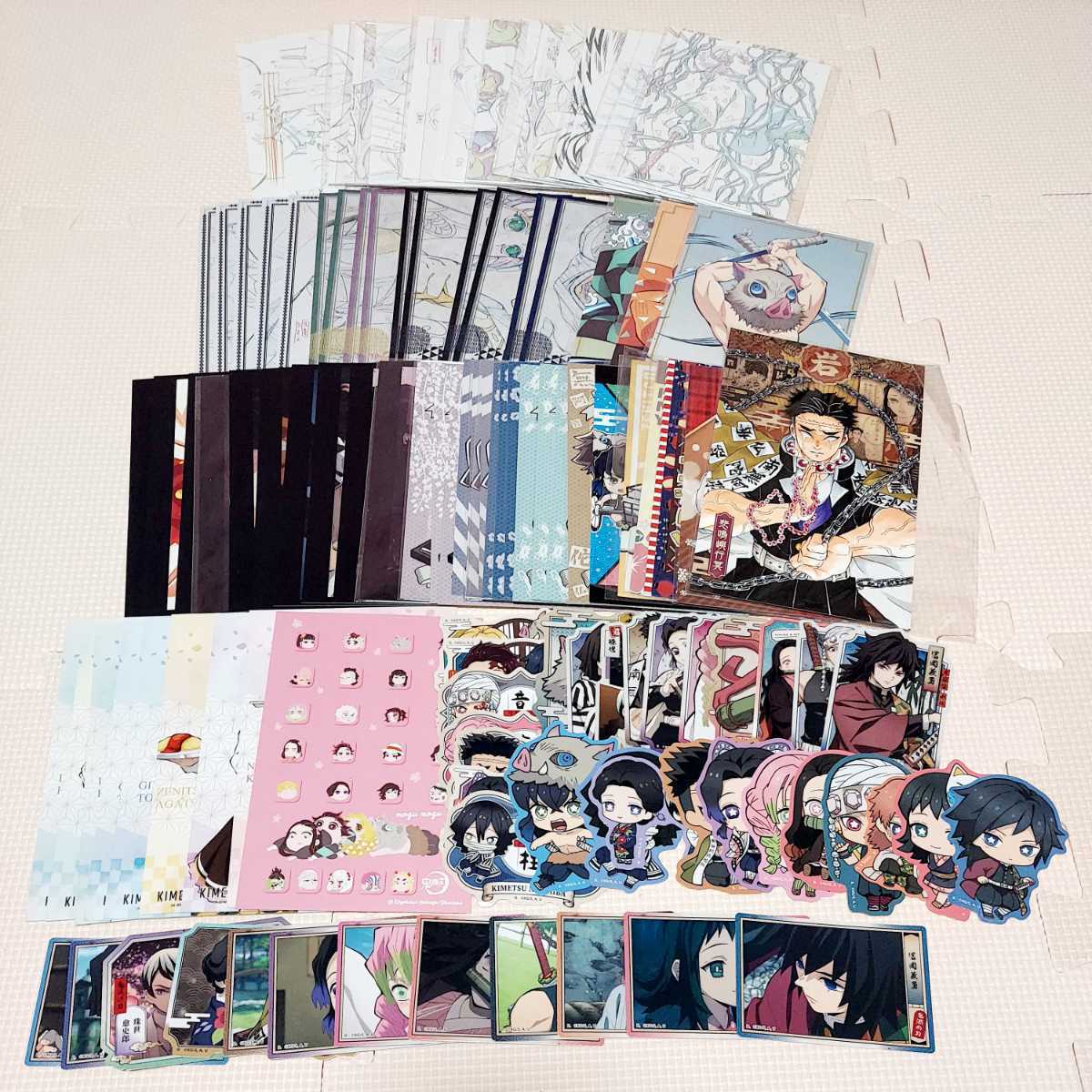 鬼滅の刃 ポストカード ステッカー119枚セット 冨岡義勇 我妻善逸 竈門禰豆子 胡蝶しのぶ 時透無一郎 竈門炭治郎 煉獄杏寿郎 嘴平伊之助 コミック アニメグッズ 売買されたオークション情報 Yahooの商品情報をアーカイブ公開 オークファン Aucfan Com